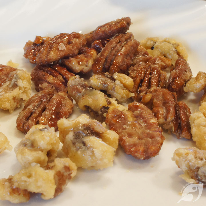 Spicy Honey Glazed Nuts  Stovetop Recipe 