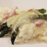 Gluten-Free Food: Asparagus & Ham AuGratin Casserole