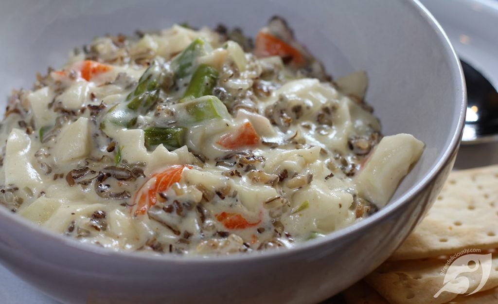 Creamy Crab and Wild Rice Soup Recipe