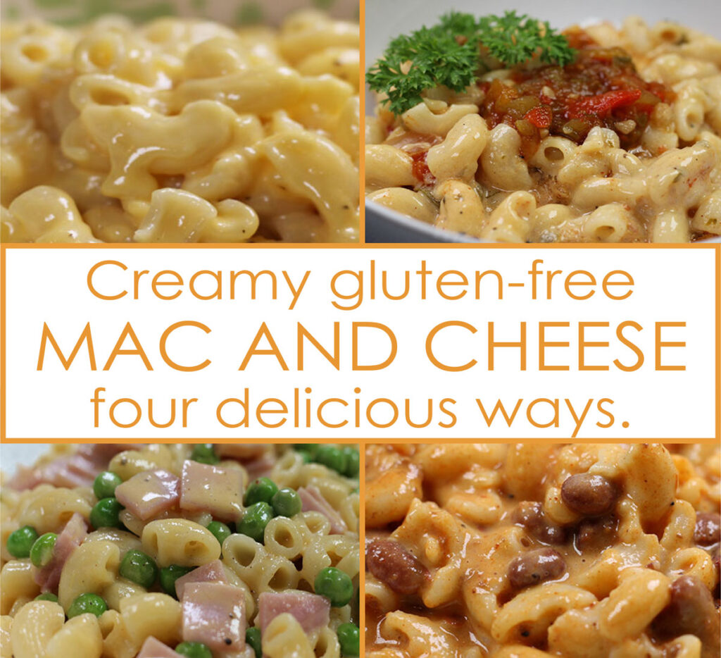 Creamy Gluten-Free Mac n' Cheese 4-Ways
