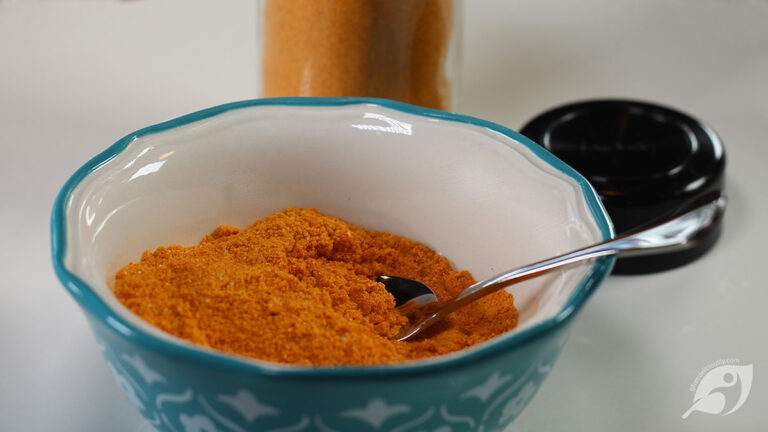 Gluten-Free Food: Gluten-Free Seasoned Salt in bowl with shaker in background