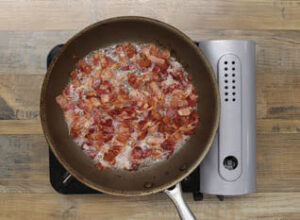 bacon for garnish cooking