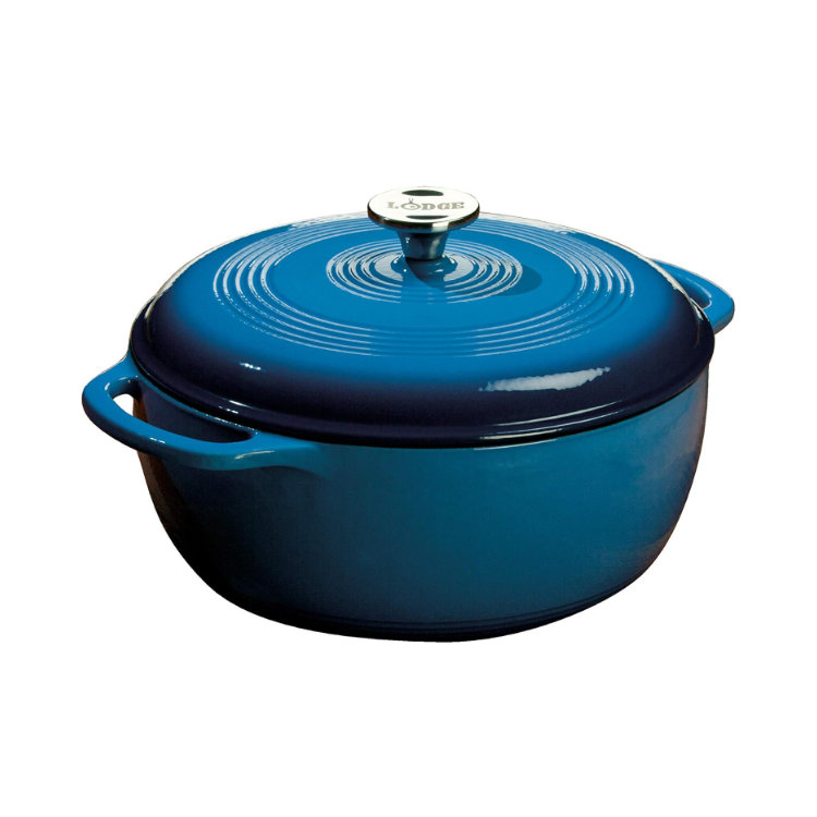Lodge Enameled Cast Iron6 Quart Dutch Oven