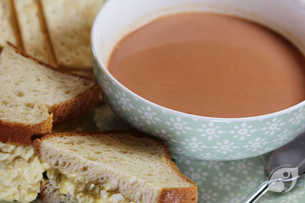 tomato soup with tomato juice