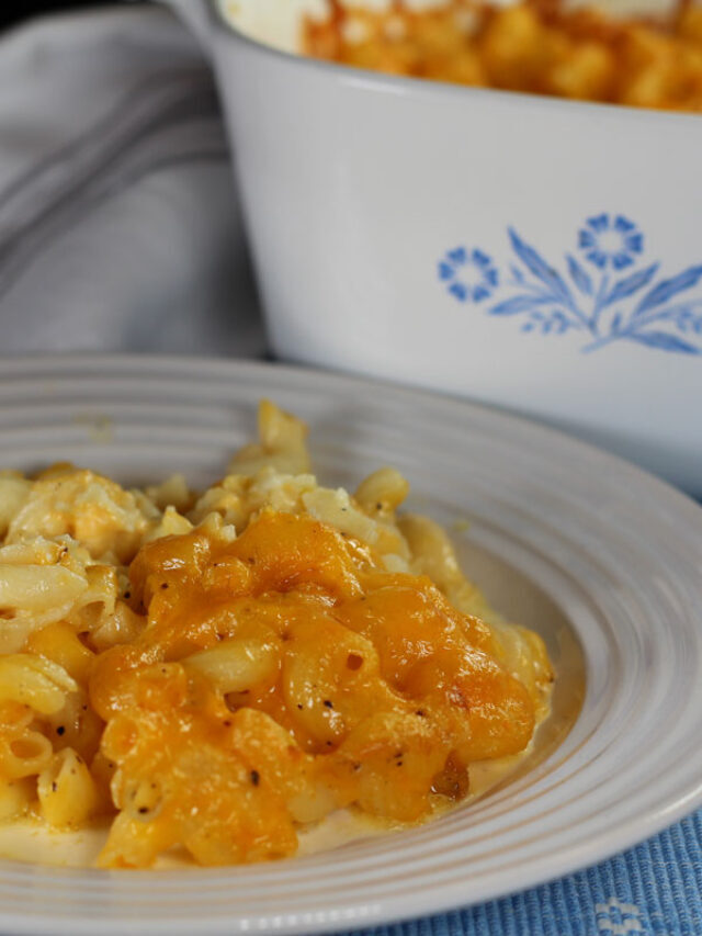 Baked Macaroni and Cheese {Just Like Grandma’s}