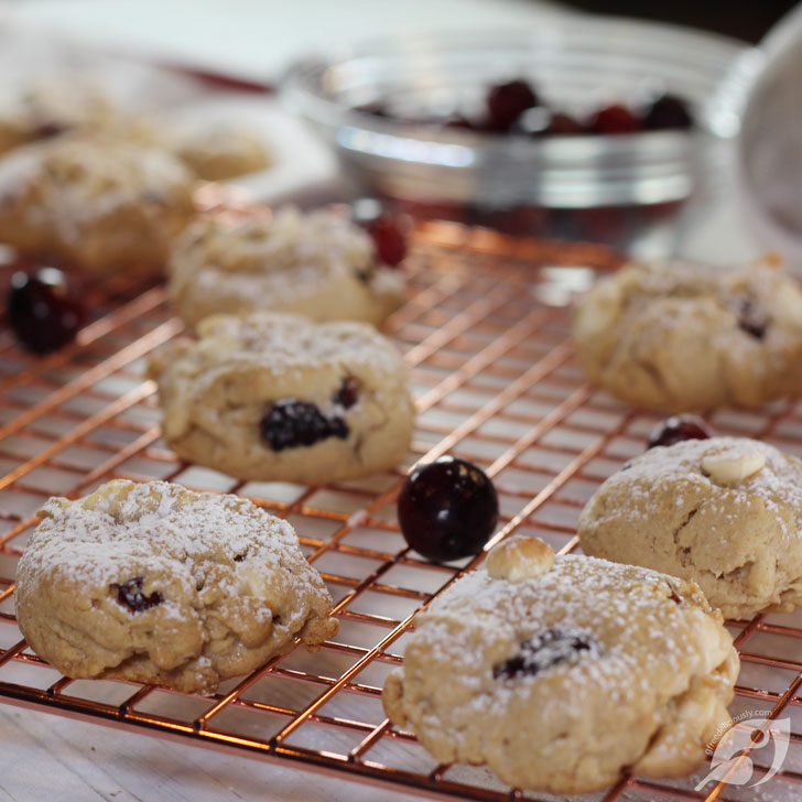 Gluten Free Strawberry Rhubarb Muffins - gluten free recipes - gfJules