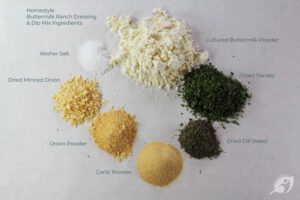 Homestyle Ranch Dressing & Dip Mix Ingredients