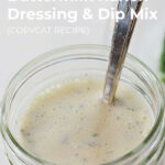 Homestyle Ranch Dressing & Dip Mix Pinterest share graphic 800x1200px