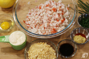 Gather and measure out all the ingredients.