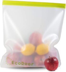 2-gallon silicone reusable zipper bag