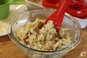 Stir to combine thoroughly.